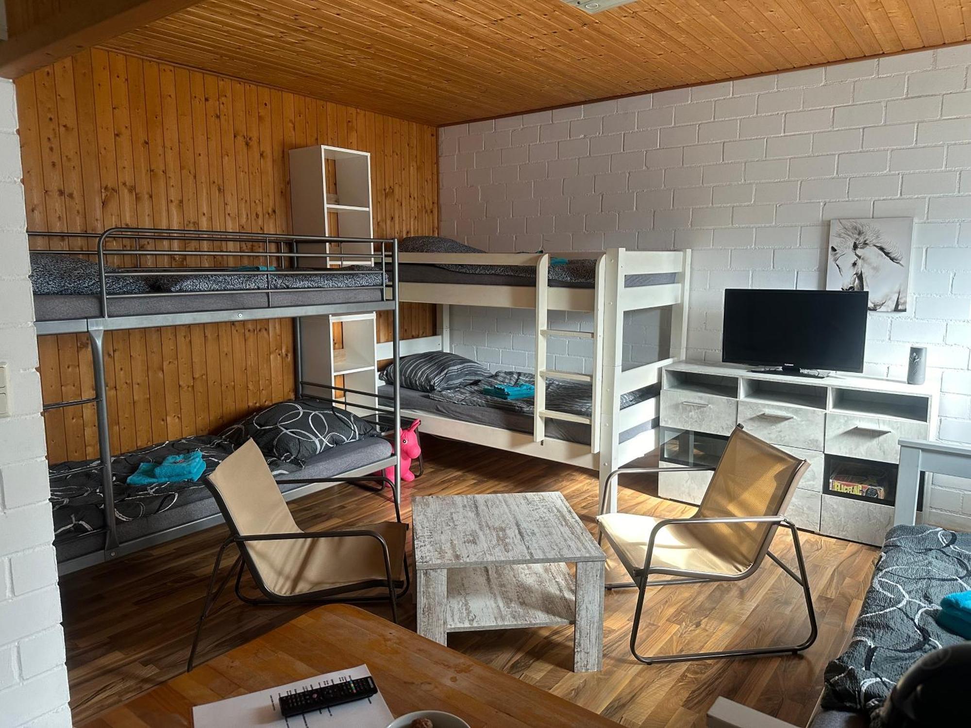 Fewo Im Reit- Und Ponyparadies Roos Halle  Exteriör bild